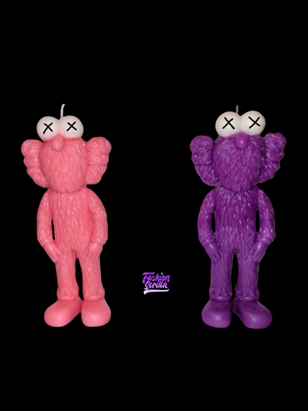 Designer Art Custom Hand Poured Kaws Candle BFF Gift Set